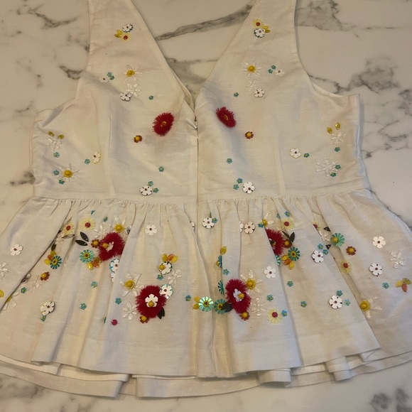 J. Crew Peplum Top - Picture 2 of 2